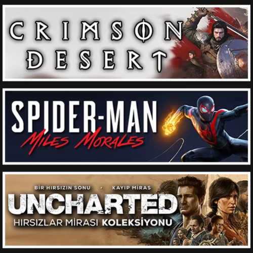  Crimson Desert +Miles +Uncharted